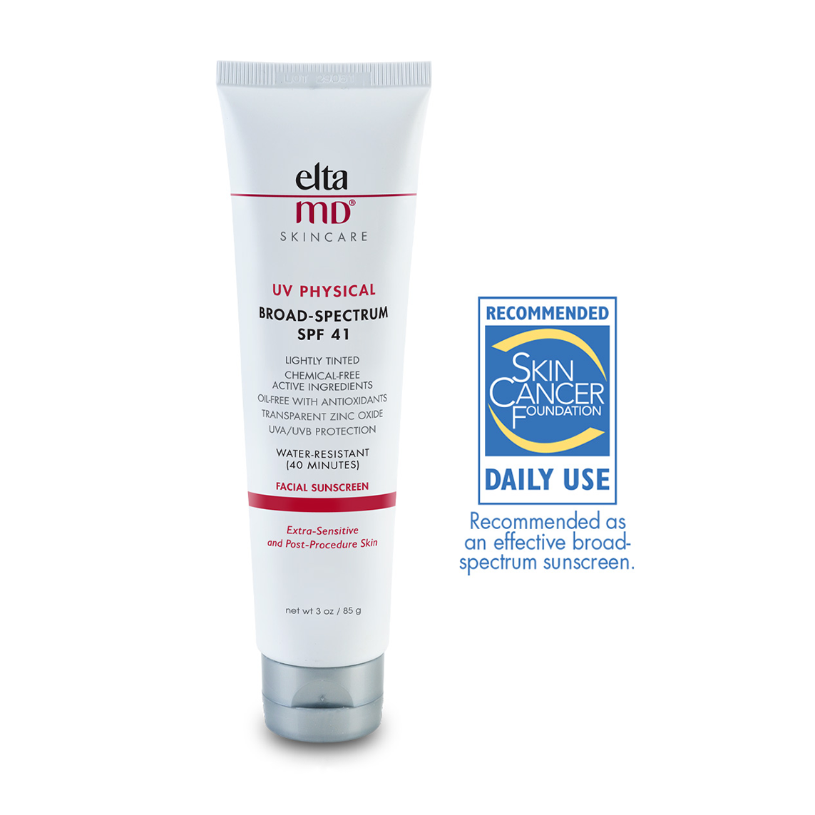 EltaMD UV Physical Broad-Spectrum SPF 41 - Tinted Sunscreen
