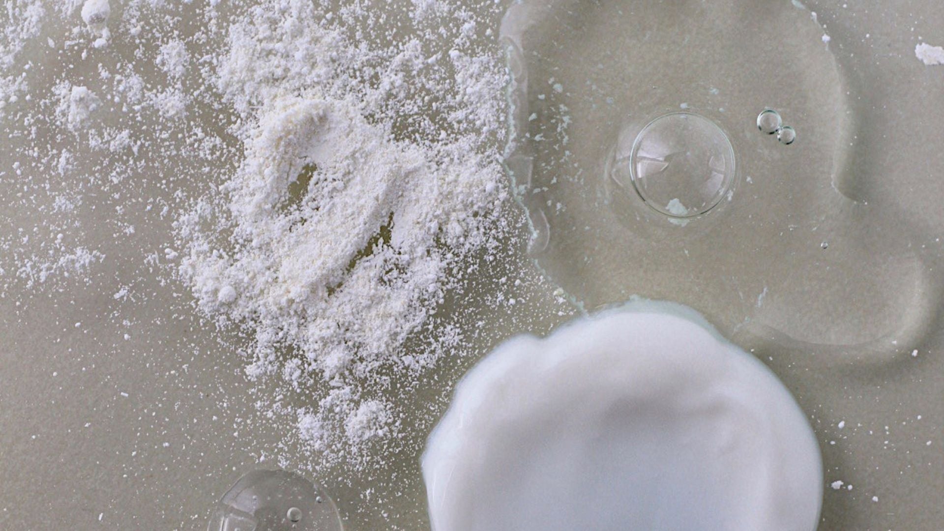 Trifecta skincare products: cleanser, serum, and anti-aging cream