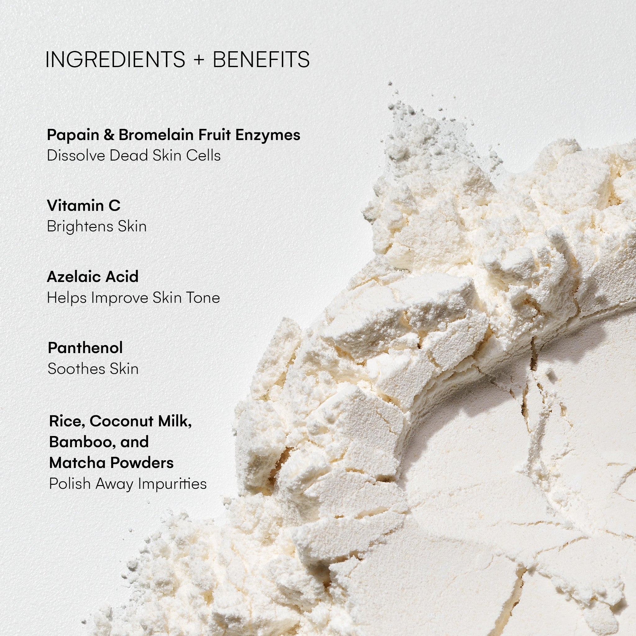 Polish Enzymatic Exfoliator product image — gentle exfoliant in skincare lineup with branding visible.