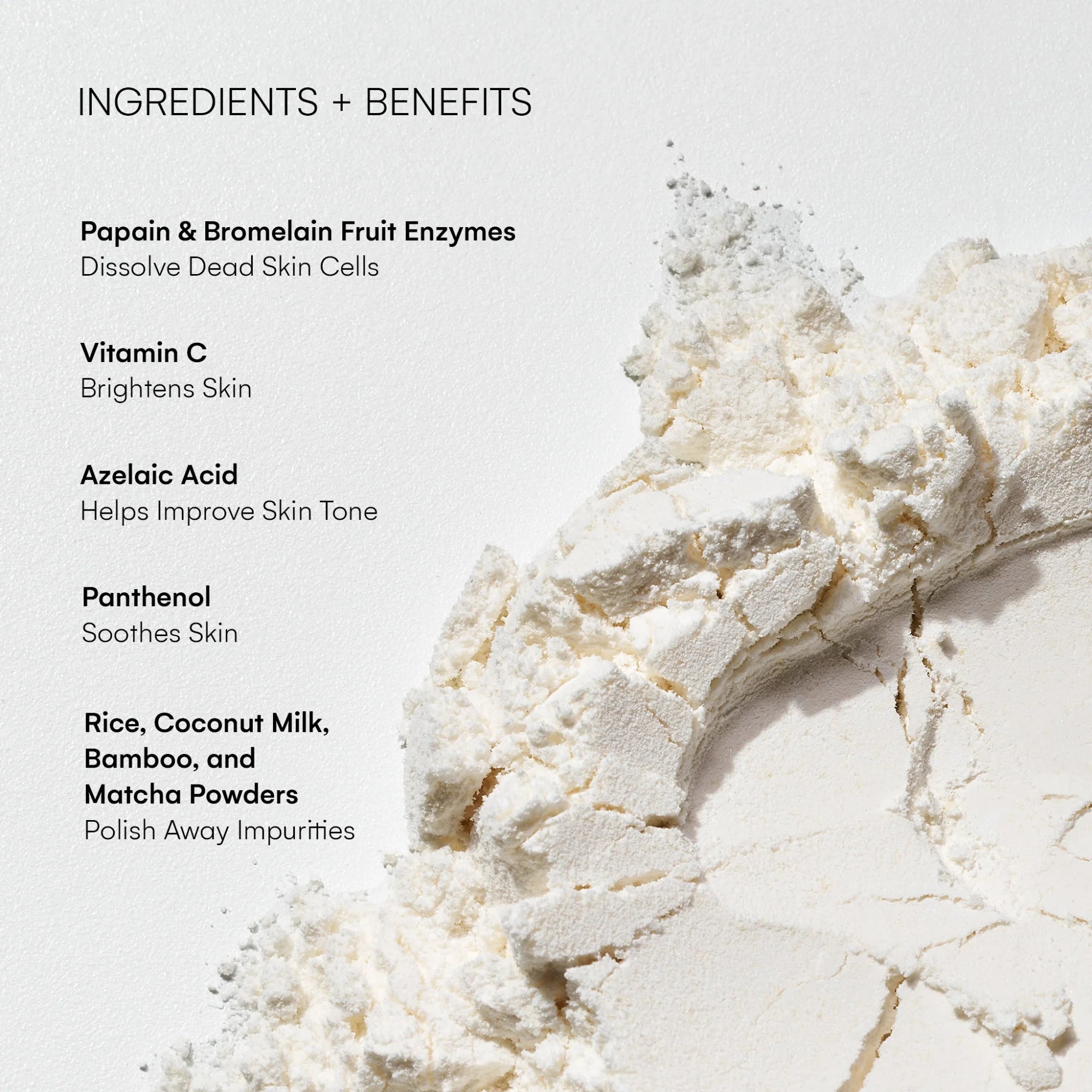 Polish Enzymatic Exfoliator product image — gentle exfoliant in skincare lineup with branding visible.